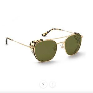 Krewe Earhart Blinker Sunglasses - 24K + Zulu Polarized (Case Included)